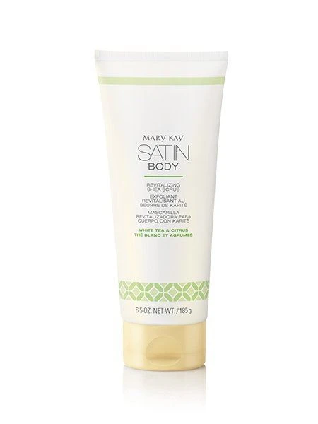 White Tea & Citrus Satin Body® Revitalizing Shea Scrub 3 White Tea & Citrus Satin Body® Revitalizing Shea Scrub