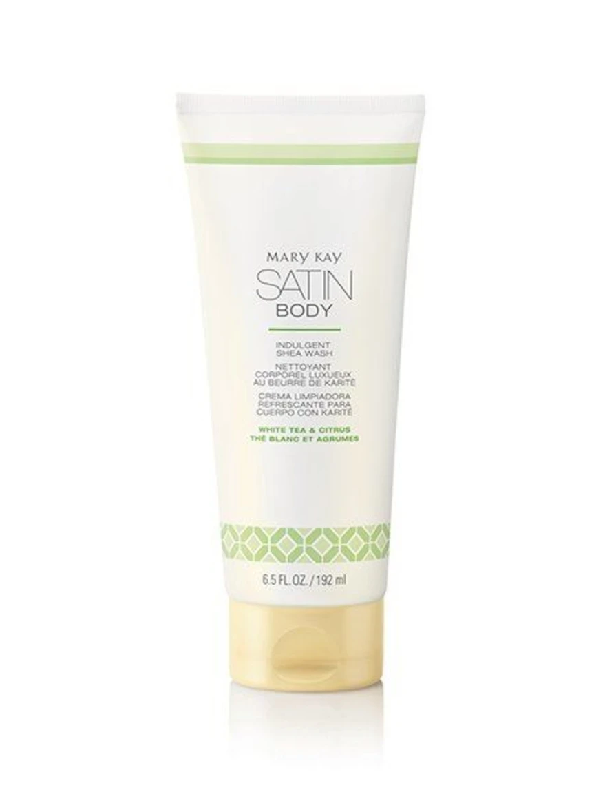 White Tea & Citrus Satin Body® Indulgent Shea Wash 3 White Tea & Citrus Satin Body® Indulgent Shea Wash