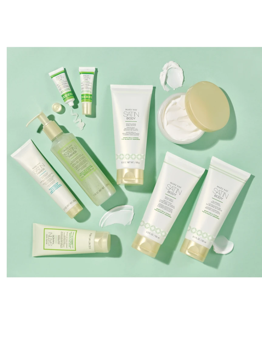 White Tea & Citrus Satin Body® Whipped Shea Crème 6 White Tea & Citrus Satin Body® Whipped Shea Crème - Image 4